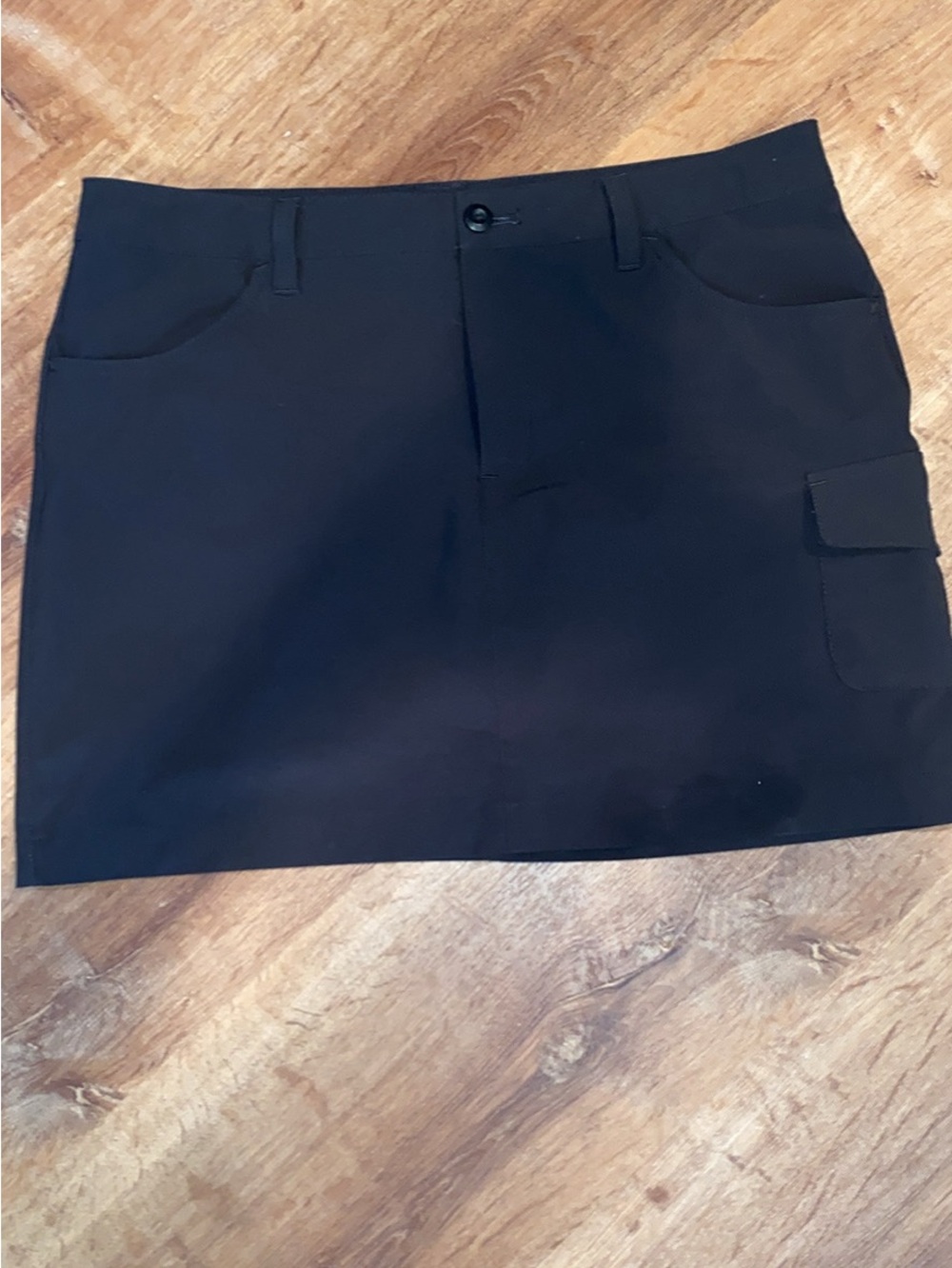 Women’s Eddie Bauer Black Skort with Side Cargo Pocket SZ 12